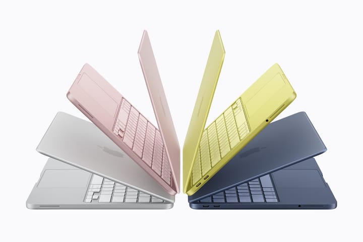 MacBook Neo: El Mac llega con chip A18 Pro y colores vibrantes por 699 euros (599 dólares)