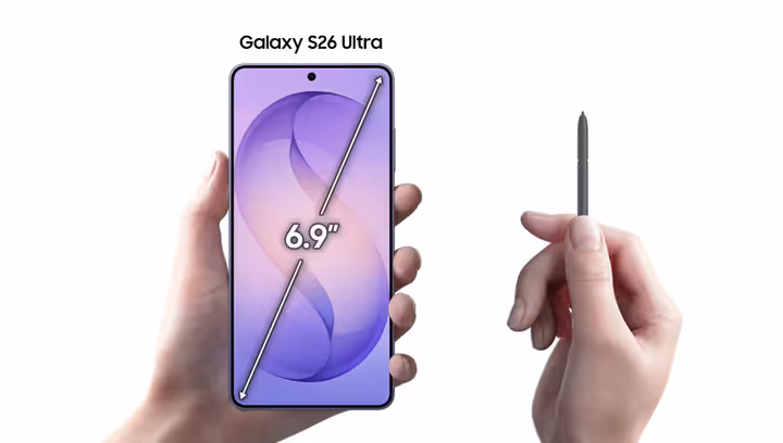 Samsung Galaxy S26 Ultra: Pantalla de privacidad integrada y carga de 60 vatios por 1.449 euros